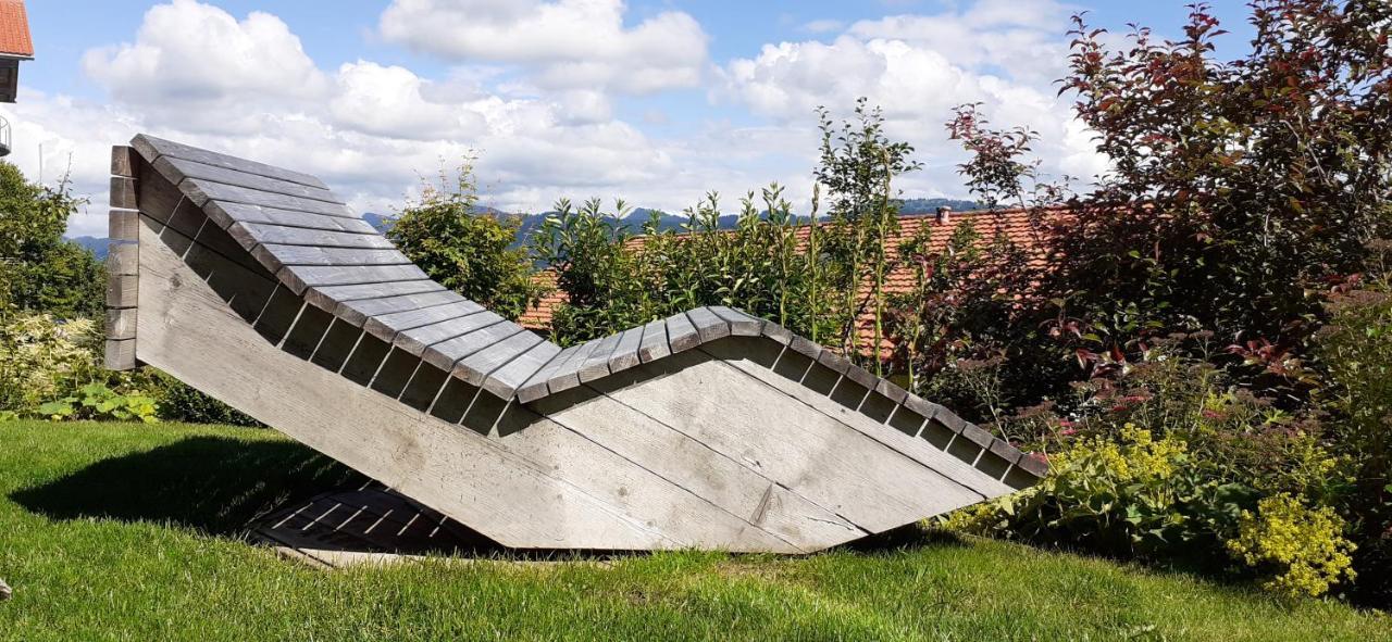 Ferienwohnung Bergblick Sulzberg Kültér fotó